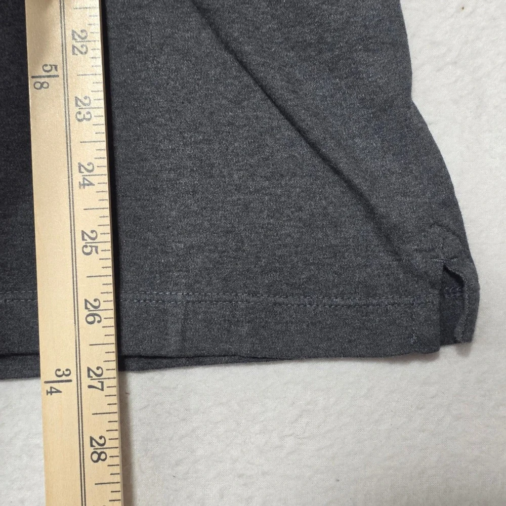 Banana Republic Luxe Touch Performance Polo Shirt Mens Large Gray Short Sleeve